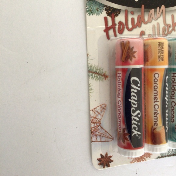 CHAP STICK HOLIDAY LIP BALM 2 PACKS NWT - Picture 3 of 7